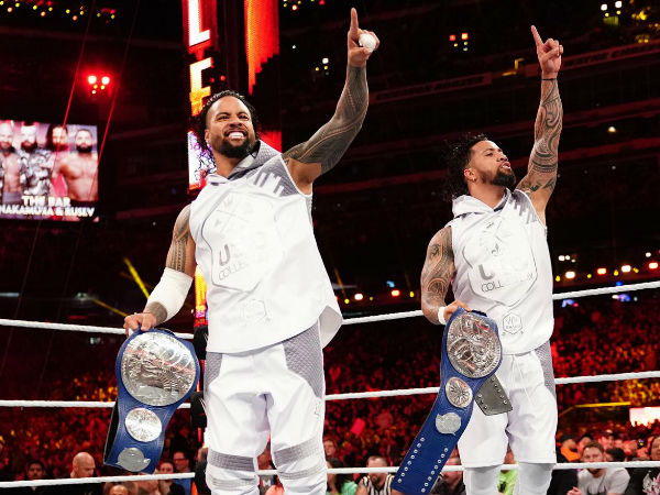 Usos put titles on the line against The Hardy Boyz