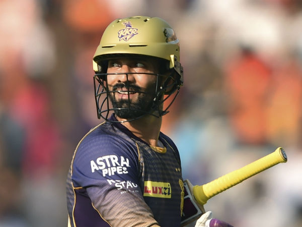 14. Dinesh Karthik (Kolkata Knight Riders)