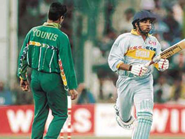 Ajay Jadeja (India), 45 off 25 vs Pakistan, 1996
