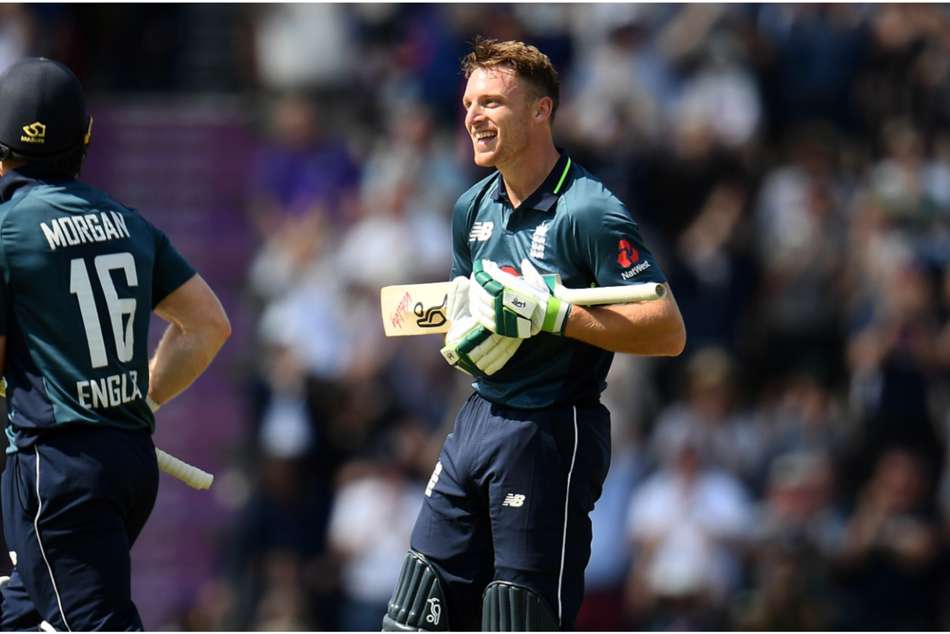 Englands Jos Buttler scored a fifty-balls hundred Englands Jos Buttler scored a fifty-balls hundred