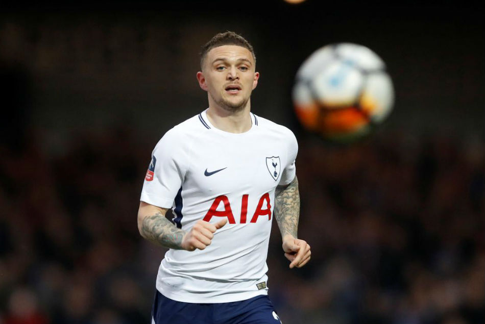 Tottenham defender Kieran Trippier Tottenham defender Kieran Trippier