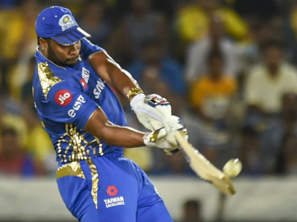 4. Kieron Pollard's two fours