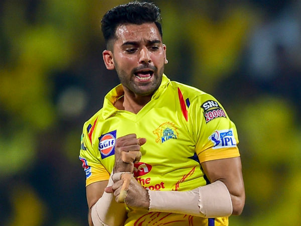 4. Deepak Chahar