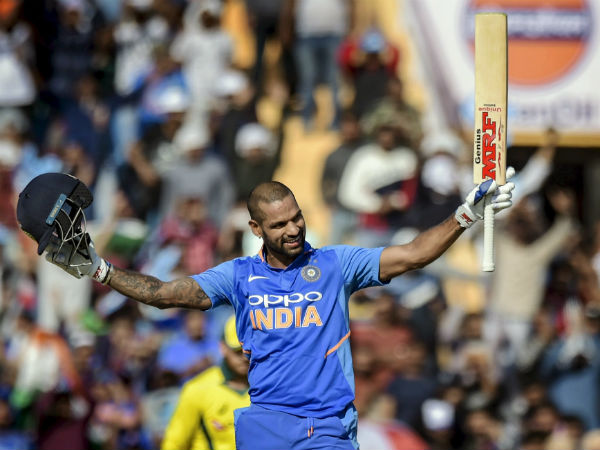 2. Shikhar Dhawan