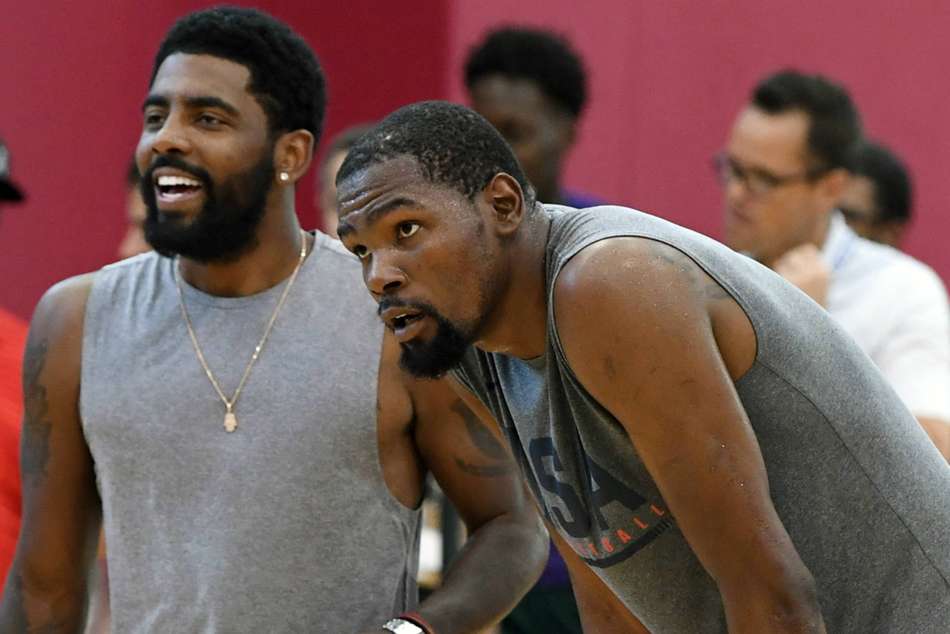 Kevin Durant and Kyrie Irving have been linked to New York Knicks Kevin Durant and Kyrie Irving have been linked to New York Knicks