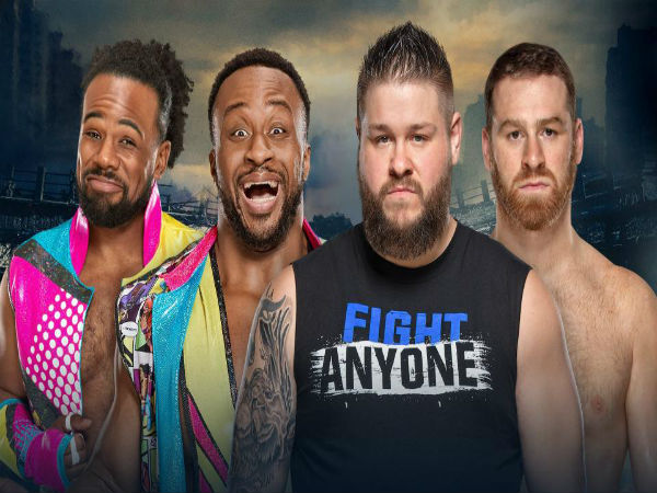 Tag Team Match: The New Day vs. Kevin Owens & Sami Zayn