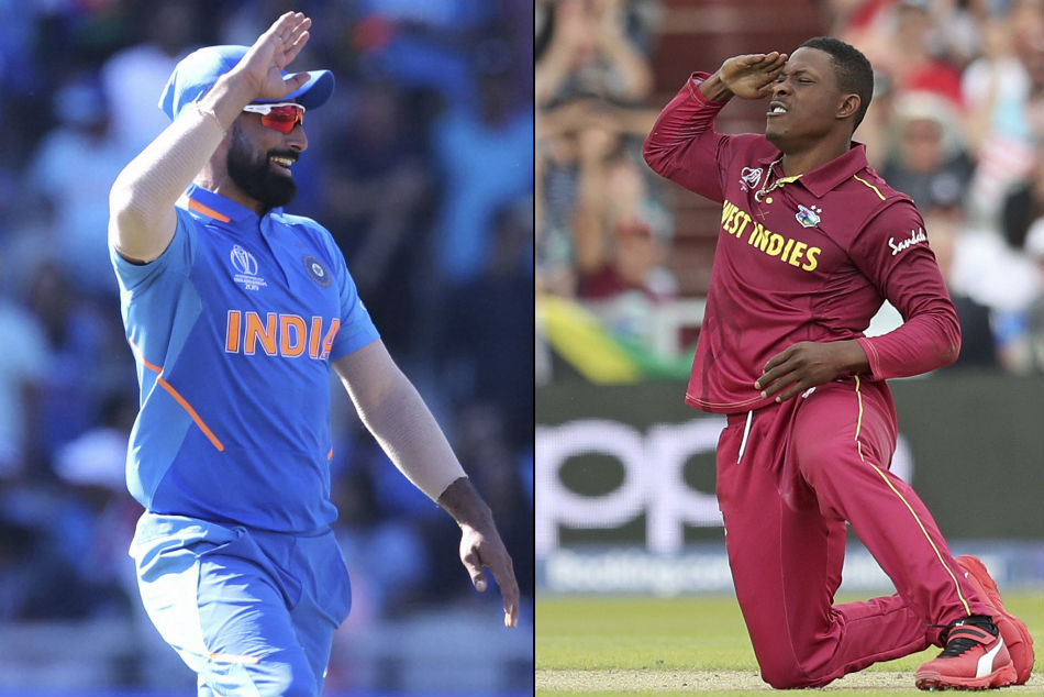 ICC World Cup 2019: Imitation is the biggest form of flattery, Sheldon Cottrell tells Mohammed Shami ICC World Cup 2019: Imitation is the biggest form of flattery, Sheldon Cottrell tells Mohammed Shami