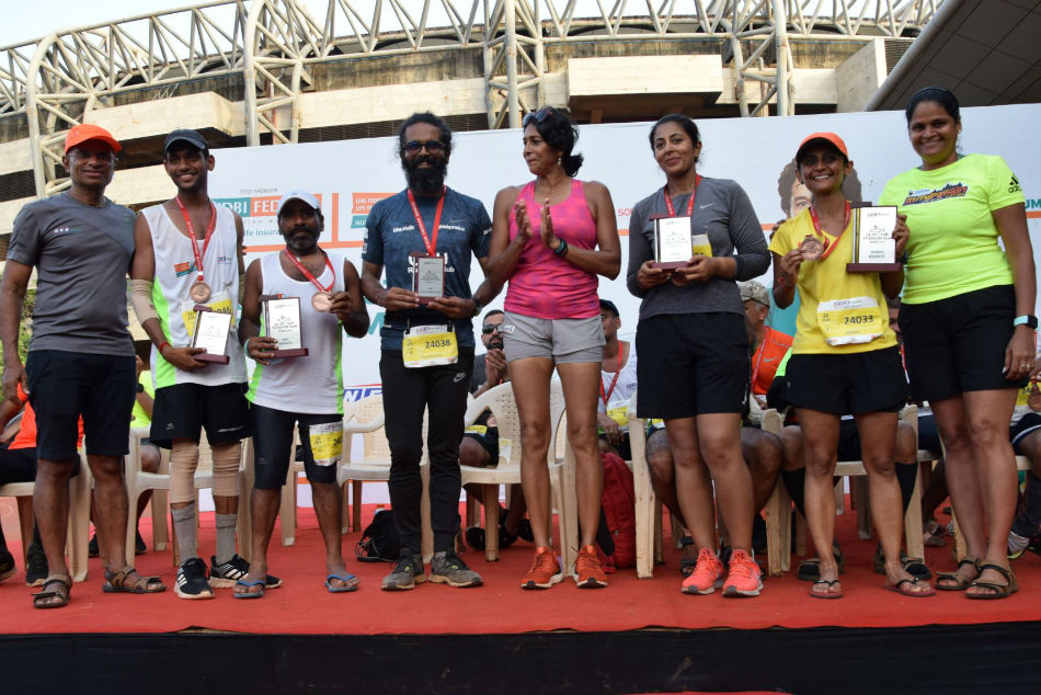 Winners of the 24 Hour Individual Run – Men & Women