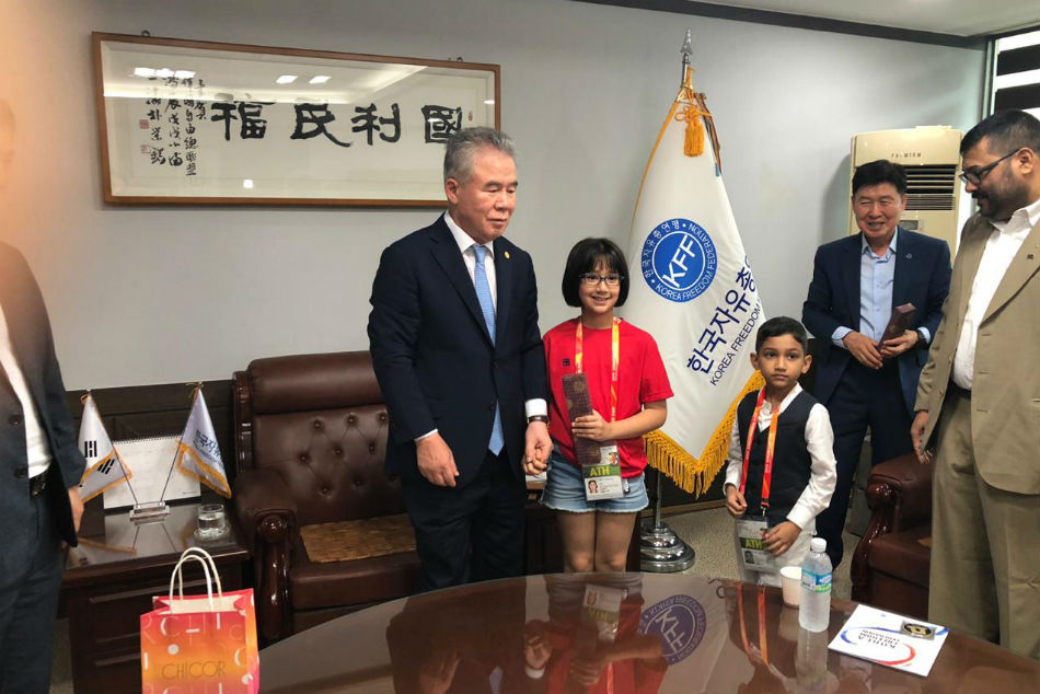 Delhi sisters win gold medals at Kimunyong Cup International Open Taekwondo Championship in Seoul 