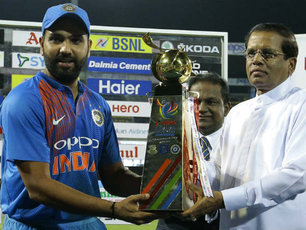 2. Wins as captain in Nidahas Trophy, Asia Cup
