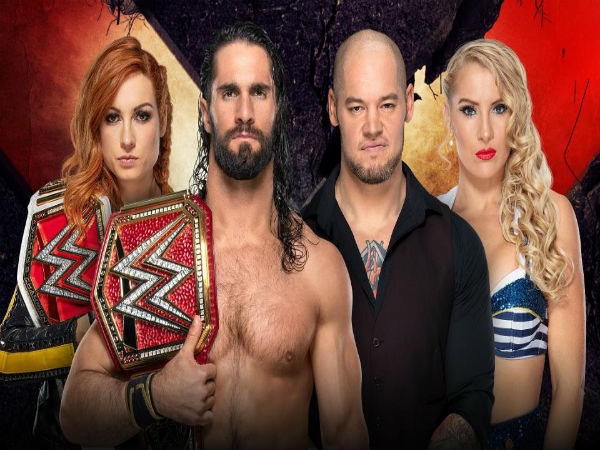 Winners Take All Match: Seth Rollins & Becky Lynch vs. Baron Corbin & Lacey Evans (Extreme Rules Match)