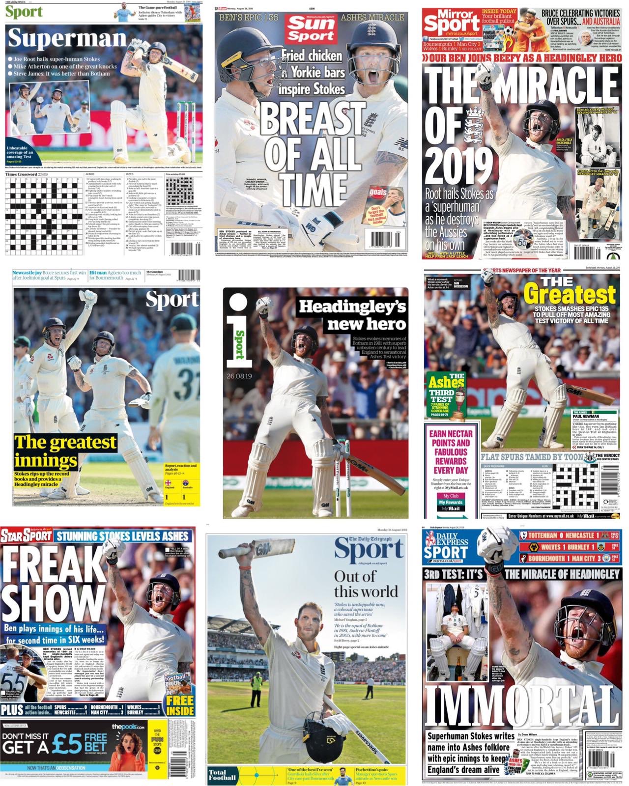 Stokes' second miracle of 2019