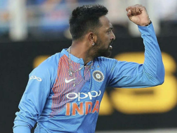7. Krunal Pandya