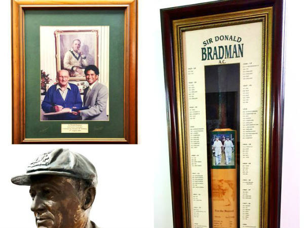 1. Tendulkar's homage to Bradman