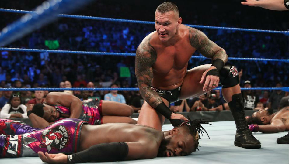 Randy Orton delivers a RKO to Kofi on Smackdown (image courtesy WWE) Randy Orton delivers a RKO to Kofi on Smackdown (image courtesy WWE)