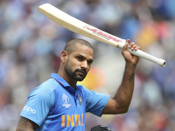 1. Shikhar Dhawan