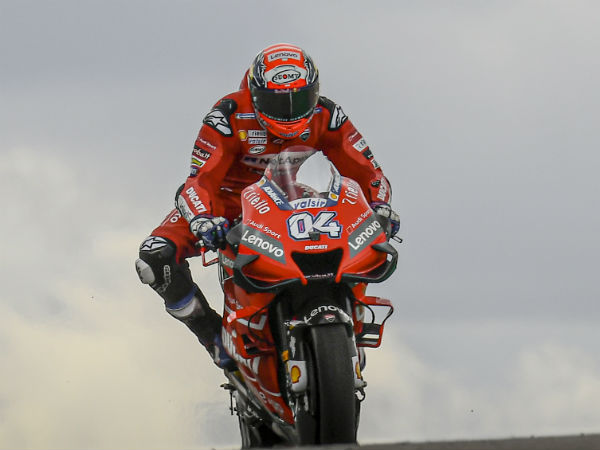 Dovizioso's recovery 