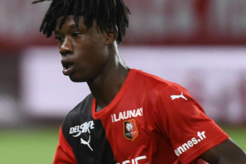 Rennes star Eduardo Camavinga burst on to the scene with a solid performance against PSG Rennes star Eduardo Camavinga burst on to the scene with a solid performance against PSG