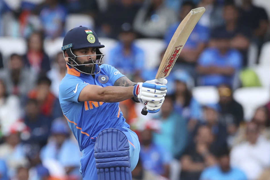 Virat Kohli led Indias win with an unbeaten fifty