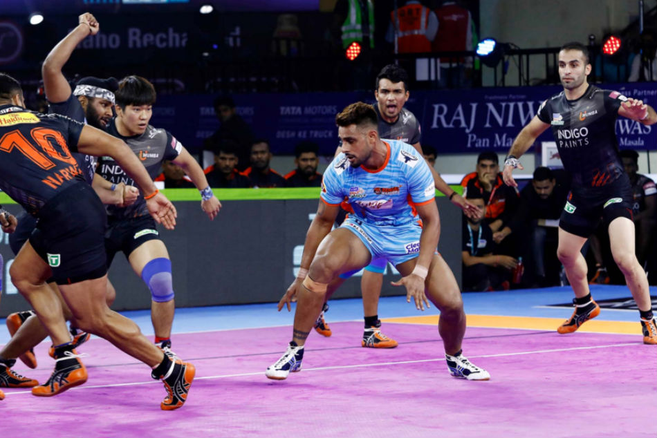 Maninder Singhs Bengal Warriors second home win (Image Courtesy: Pro Kabaddi) Maninder Singhs Bengal Warriors second home win (Image Courtesy: Pro Kabaddi)