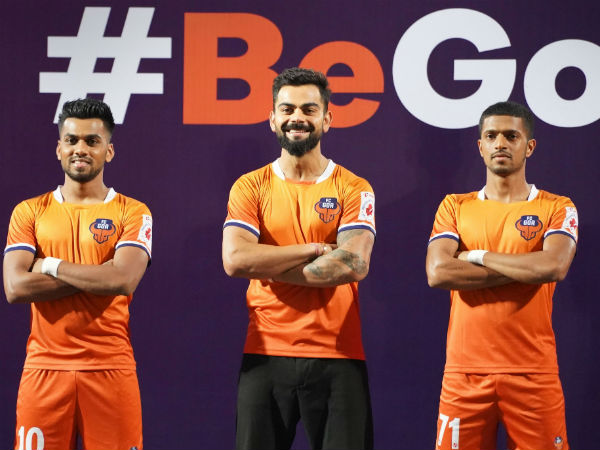 FC Goa co-owner Virat Kohli spoke highly of the fitness levels that footballers have. How inspiring is it ?