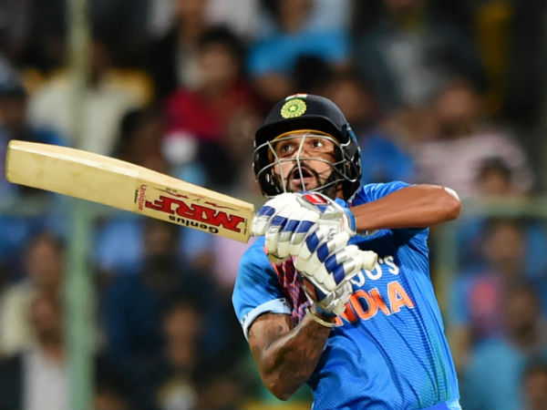 2. Shikhar Dhawan