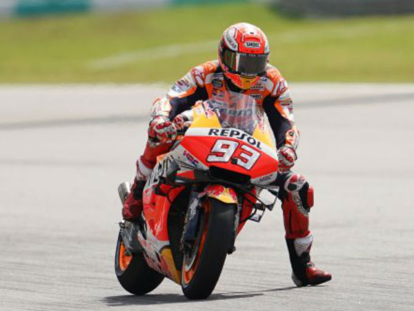 Marquez comes up