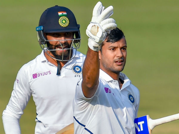 2. Mayank Agarwal looks at record