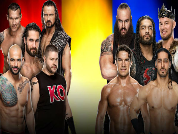 Men's Traditional 5-on-5 Survivor Series Elimination Match: SD vs. NXT vs. RAW