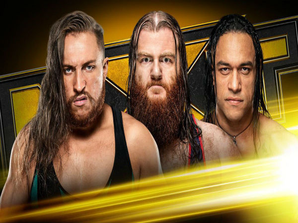 NXT Title Match: Damian Priest or Pete Dunne or Killian Dain vs. Adam Cole (c)