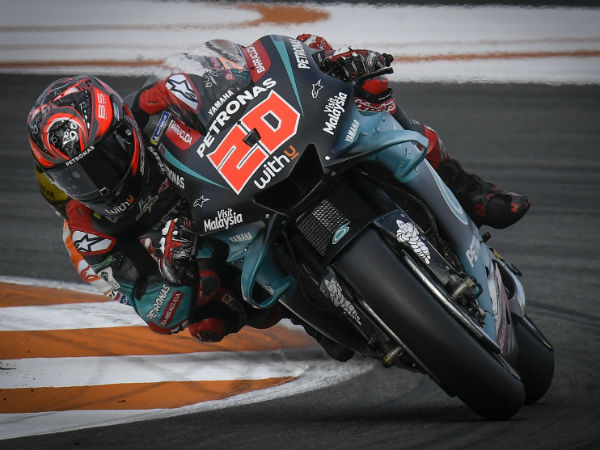 Podium for Quartararo