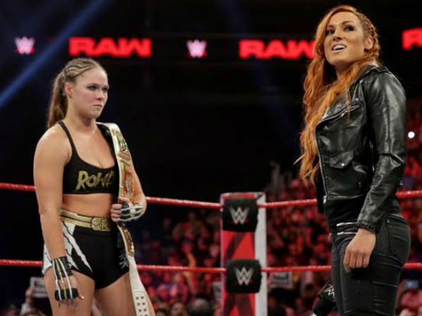 Becky Lynch vs. Ronda Rousey – RAW Women’s Championship Match