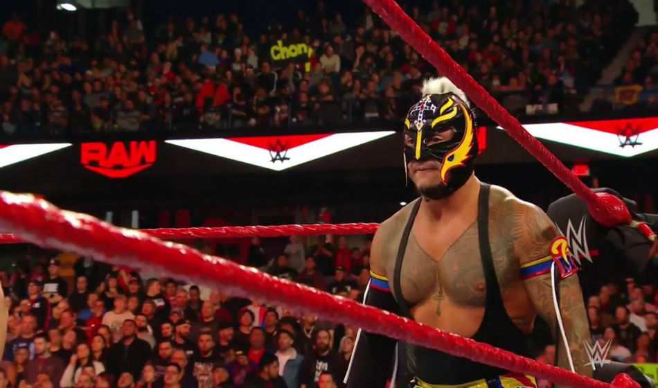 Rey Mysterio (image courtesy Twitter) Rey Mysterio (image courtesy Twitter)