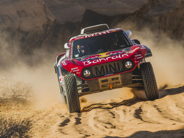 Sainz in cruise mode