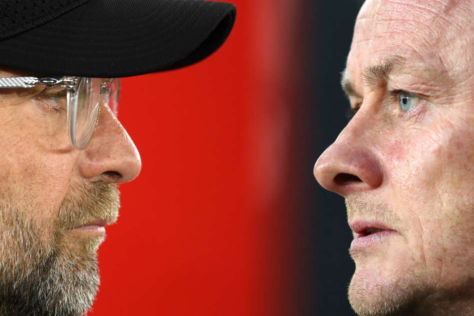 Klopp and Solskjaer Klopp and Solskjaer