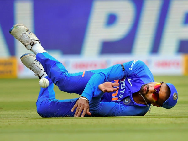 Shikhar ruled out
