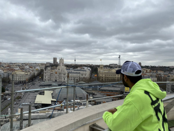 Rohit Sharmas day out in Madrid: The Hitman soaks in the El Clasico atmosphere at the Bernabeu
