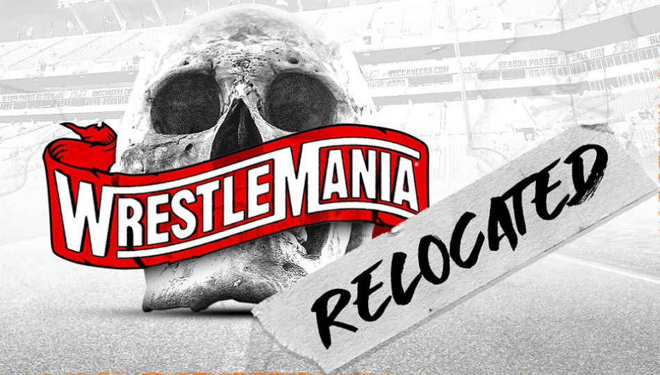 Wrestlemania 36 moved from Tampa to a WWE PC (image courtesy Twitter) Wrestlemania 36 moved from Tampa to a WWE PC (image courtesy Twitter)