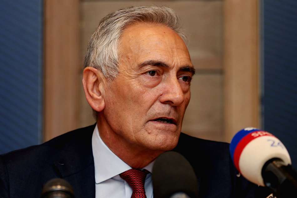 FIGC chief Gabriele Gravina FIGC chief Gabriele Gravina