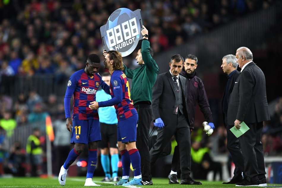 GriezmannDembelecropped GriezmannDembelecropped