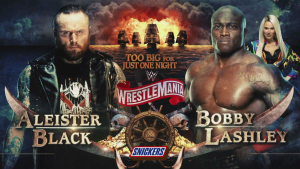 Bobby Lashley vs. Aleister Black Bobby Lashley vs. Aleister Black