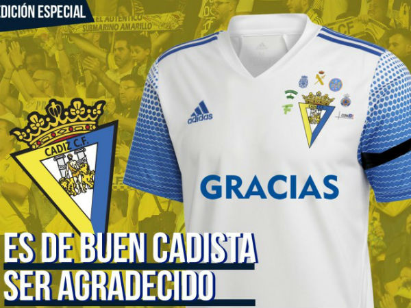 Cadiz to wear white and blue 