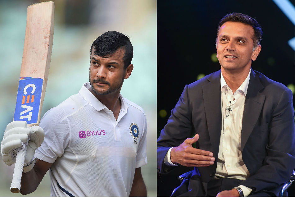 Mayank Agarwal and Rahul Dravid Mayank Agarwal and Rahul Dravid