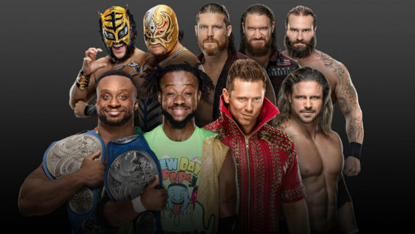 Fatal 4 Way for the SmackDown Tag Team Titles: The Forgotten Sons vs. John Morrison and The Miz vs. Lucha House Party vs. The New Day (c)