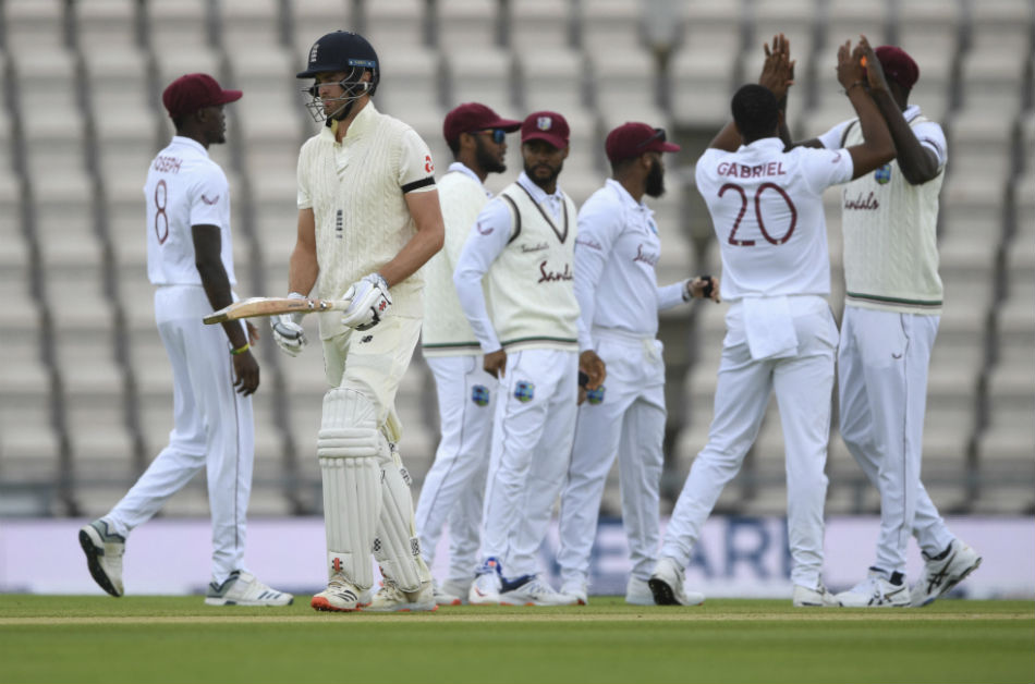 England batting faltered in the first innings at Soutthampton