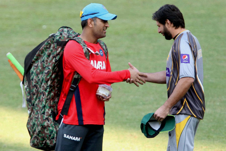 Shahid Afridi praised MS Dhoni in a tweet and wished him the best for the future