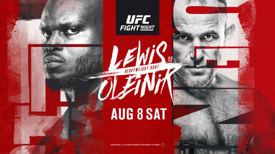 UFC Vegas 6: Lewis vs. Oleinik fight card, date, start time and where to watch UFC Vegas 6: Lewis vs. Oleinik fight card, date, start time and where to watch