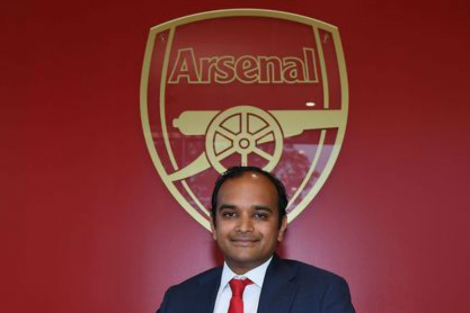 India-born Vinai takes over at Arsenal India-born Vinai takes over at Arsenal