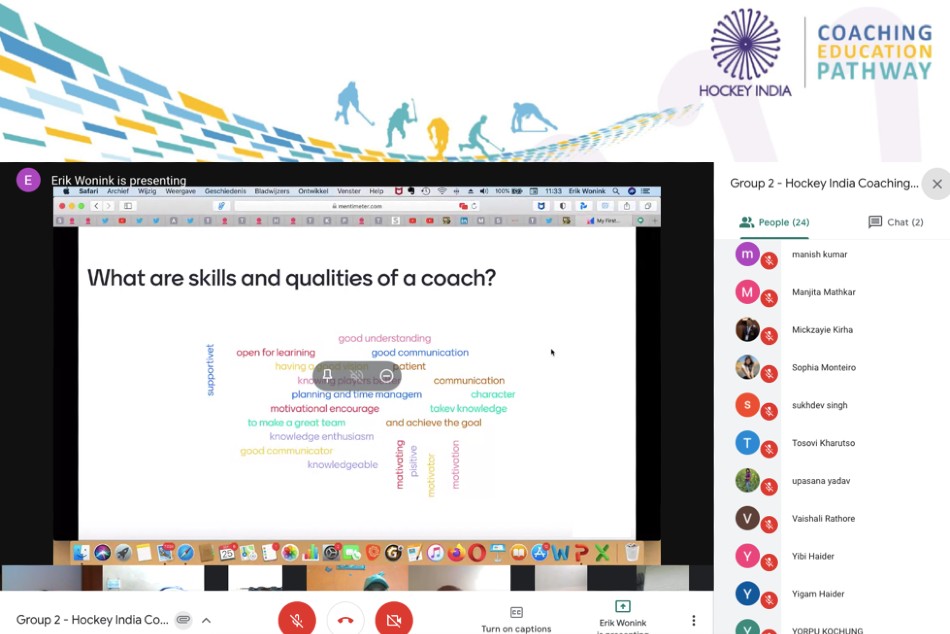 Hockey India conducts online Basic Coaching course for improving the standard of coaching in India Hockey India conducts online Basic Coaching course for improving the standard of coaching in India
