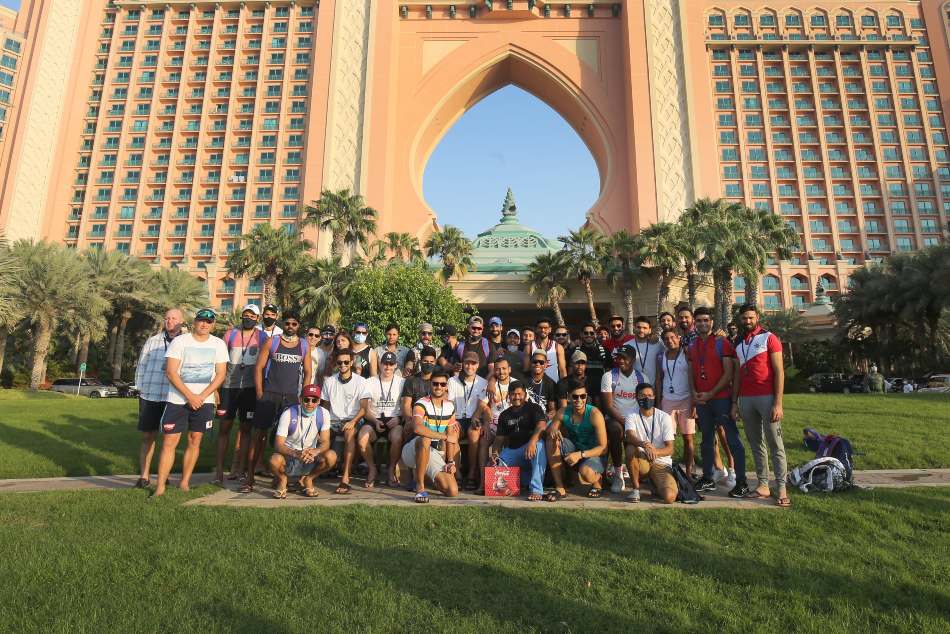 The Delhi team enjoyed a well-deserved break. Credit: Delhi Capitals The Delhi team enjoyed a well-deserved break. Credit: Delhi Capitals